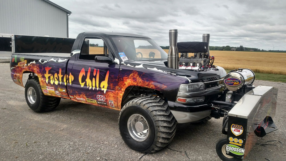 Sonny's Engine Pulling Truck Headers - GPHeaders - Barnesville MN