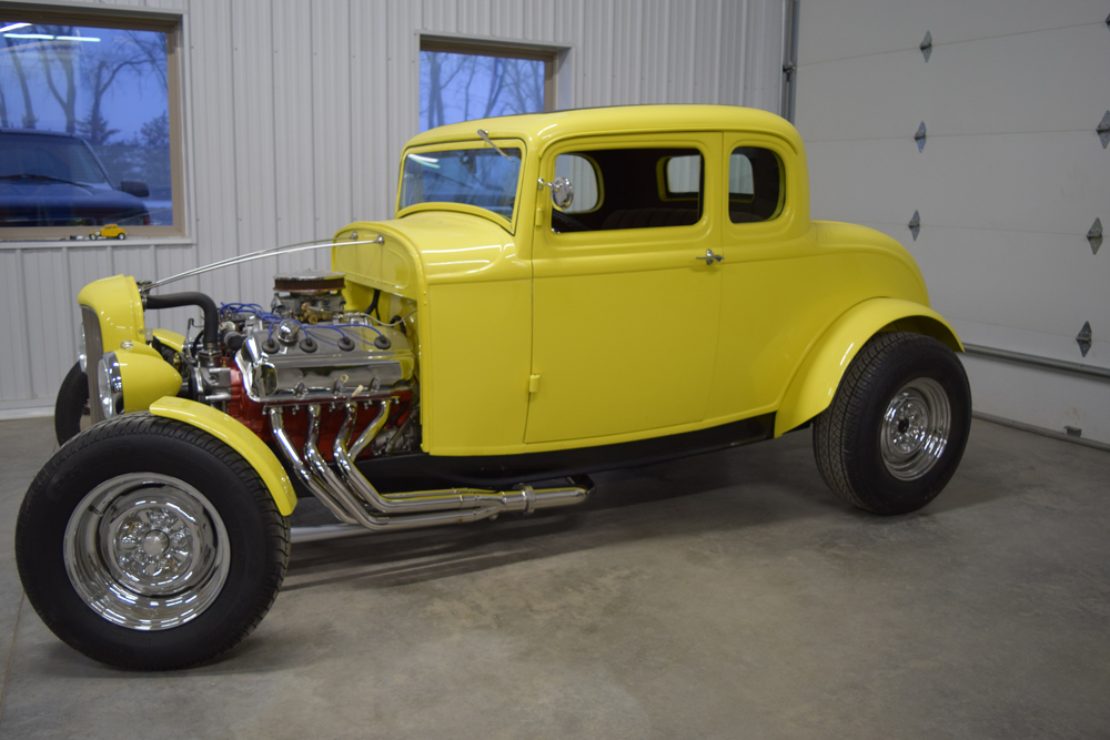32 Ford Coupe Headers