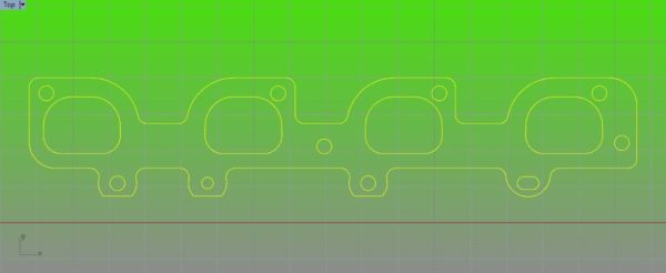6.1/6.4L Hemi Header Mockup Kit - GPHeaders - Barnesville, MN