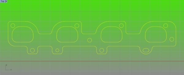 6.1/6.4L Hemi Header Mockup Kit - GPHeaders - Barnesville, MN