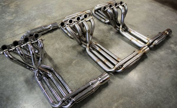 C3 Corvette Sidepipe Header LS Engine - GPHeaders - Barnesville, MN