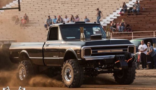 Big Block Chevy Pulling Truck/Upright Header - GPHeaders - Barnesville, MN