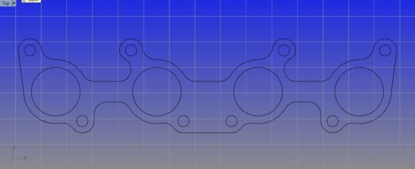 Coyote/5.0 Ford Header Mockup Kit - GPHeaders - Barnesville, MN