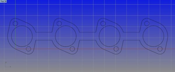 Ford 4.6/5.4L SOHC Header Mockup Kit - GPHeaders - Barnesville, MN