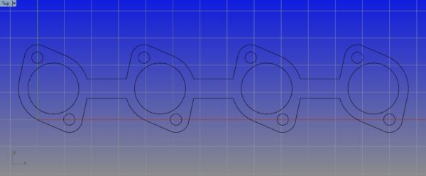 Ford 4.6/5.4L SOHC Header Mockup Kit - GPHeaders - Barnesville, MN