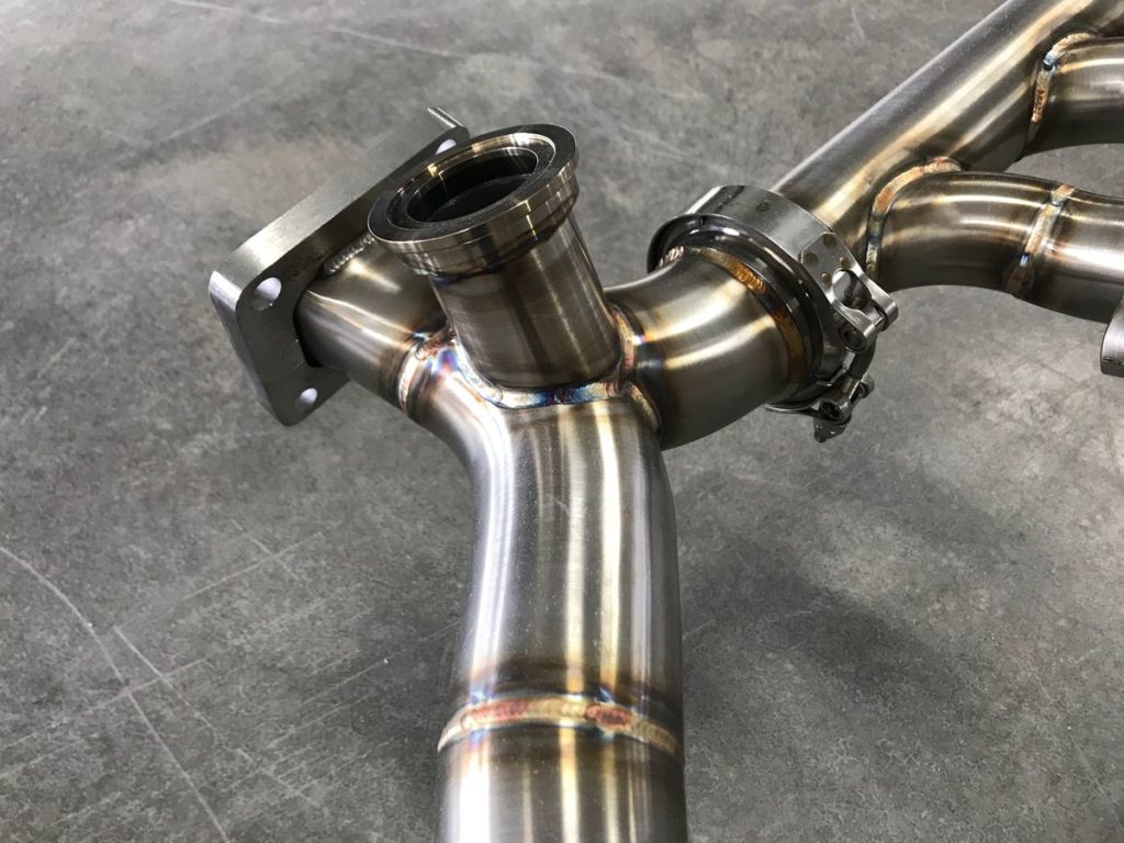 LS Single Turbo Manifold Stainless Exhaust For Swaps