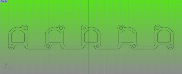 Gen 3 Viper Header Mockup Kit - GPHeaders - Barnesville, MN