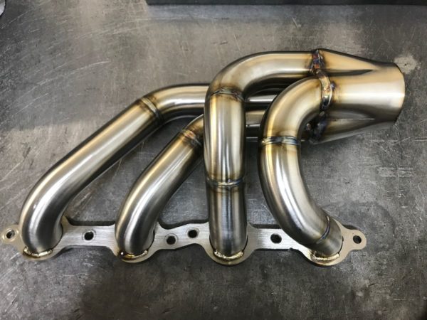 LS Up and Forward Turbo Header Stainless Steel - GPHeaders - BarnesvilleMN