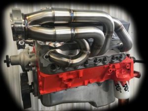 Small Block Chevy Up and Forward Turbo Header Stainless Steel - GPHeaders - Barnesville, MN