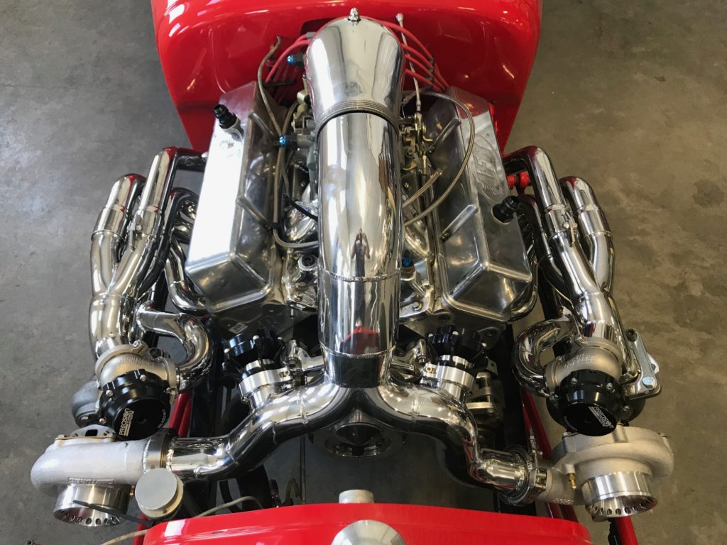27' Twin Turbo TBucket GPHeaders BarnesvilleMN GPHeaders, Inc.