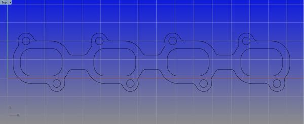 5.8L Shelby Header Mockup Kit - GPHeaders - Barnesville, MN