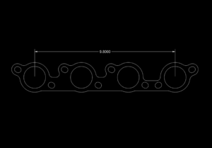 Yamaha Header Flange